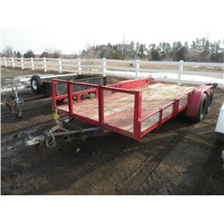 2008 Homemade bobcat trailer SN#-DPSMN090337