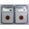 Image 2 : (2) 1936-S LINCOLN CENTS