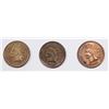 Image 1 : 1905, 1906 AND 1902 INDIAN CENTS