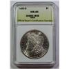 Image 1 : 1890-S MORGAN SILVER DOLLAR