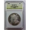 Image 1 : 1886 MORGAN SILVER DOLLAR