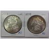 Image 1 : 1897-S AND 1879 MORGAN SILVER DOLLARS