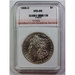 1898-O MORGAN SILVER DOLLAR