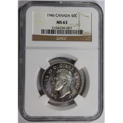 1946 CANADA HALF DOLLAR