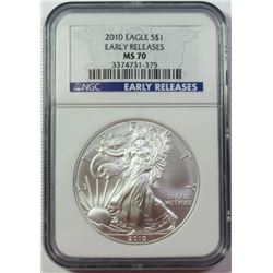 2010 AMERICAN SILVER EAGLE