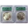 Image 1 : 1922 & 1923 PEACE DOLLARS