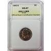Image 1 : 1942-S SILVER NICKEL