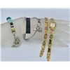 Image 1 : LOT OF FIVE QVC DESIGNER BRACELETS