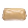 Image 1 : Strenesse Gabriele Strehle Beige Leather Makeup Case