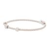 Image 2 : 0.25 ctw Diamond Bracelet - 18KT White Gold