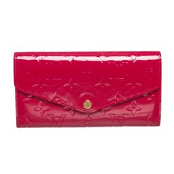 Louis Vuitton Indian Rose Vernis Monogram Sarah Wallet