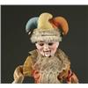 Image 1 : 13 1/2” BISQUE HEAD JESTER MECHANICAL TOY