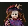 Image 1 : 17 1/2” GLASS EYED CLOSE MOUTH TURNED SHOULDER HEAD DOLL