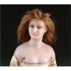 22” SHOULDER HEAD WAX LADY