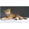 Image 1 : SPECTACULAR LARGE RECLINING STEIFF TIGER