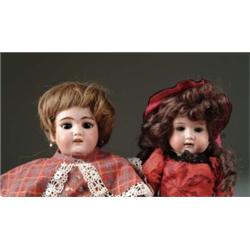 PAIR OF OPEN MOUTH GERMAN DOLLS