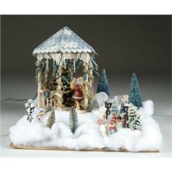 HOMEMADE CHRISTMAS/WINTER SCENE