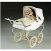 Image 1 : CARRIAGE WITH 6” AM 351 CHARACTER BABY DOLL RIDING INSIDE