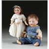 Image 1 : LOT OF TWO GERMAN BISQUE HEAD DOLLS