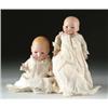 Image 1 : LOT OF TWO GERMAN BISQUE CHARACTER BABY DOLLS