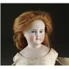 Image 1 : 22” SOLID DOME GLASS EYE CLOSE MOUTH TURNED SHOULDER HEAD DOLL