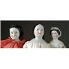 Image 1 : LOT OF THREE CHINA HEAD DOLLS