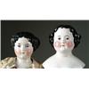 Image 1 : LOT OF 31” CHINA HEAD DOLL & 8 1/2” CHINA HEAD