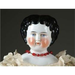 24” CIVIL WAR ERA CHINA HEAD DOLL