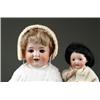 Image 1 : LOT OF TWO BISQUE HEAD BABY DOLLS