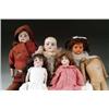 Image 1 : LOT OF FIVE DOLLS AND ONE DOLL BODY