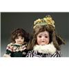 Image 1 : LOT OF TWO: GERMAN BISQUE AND REPRODUCTION BRU DOLLS
