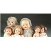 Image 1 : LOT OF SIX COMPOSITION DOLLS