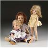 Image 1 : LOT OF THREE COMPOSITION DOLLS