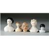 Image 1 : BOX LOT OF ASSORTED DOLL HEADS AND SHOULDER PLATES