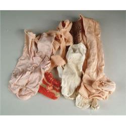 ASSORTED ANTIQUE DOLL SOCKS