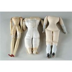 BOX LOT OF CLOTH DOLL BODIES