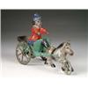 Image 1 : PONY AND CARRIAGE, WITH BOY DRIVER BELL TOY