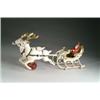Image 1 : HUBLEY DOUBLE REINDEER SANTA SLEIGH