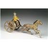 Image 1 : HORSE AND DRIVER BELL TOY