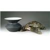 Image 1 : FIGURAL TURTLE SPITTOON & CAST IRON SPITTOON