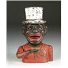 Image 1 : JOLLY N*** WITH HIGH HAT MECHANICAL BANK