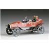 Image 1 : GERMAN TIN WIND UP CAR W/LADY PASSENGERS