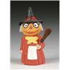 Image 1 : PUMPKIN-HEAD WITCH FIGURAL CANDY CONTAINER