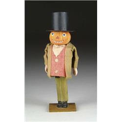 TALL PUMPKIN-HEAD NODDER