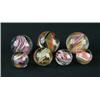 Image 1 : LOT OF 7 SWIRL MARBLES