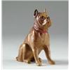 Image 1 : CAST IRON BOXER DOG STILL BANK