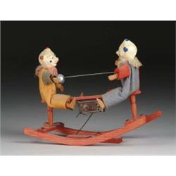 GERMAN WIND-UP CLOWN TOY