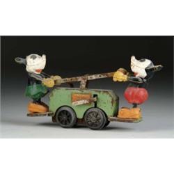MICKEY & MINNIE HANDCAR