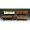 Image 1 : LOT OF FOUR STANDARD GAUGE 200-SERIES LIONEL FREIGHT CARS