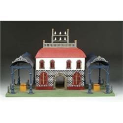 LARGE BING STATION WITH TWO CANOPIES